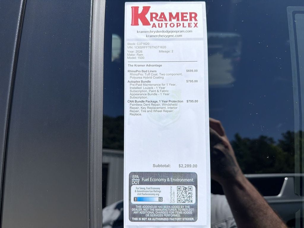 2026 RAM Ram 1500 Lone Star
