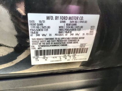 2021 Ford Explorer Timberline