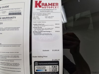 2021 Ford F-450 Platinum