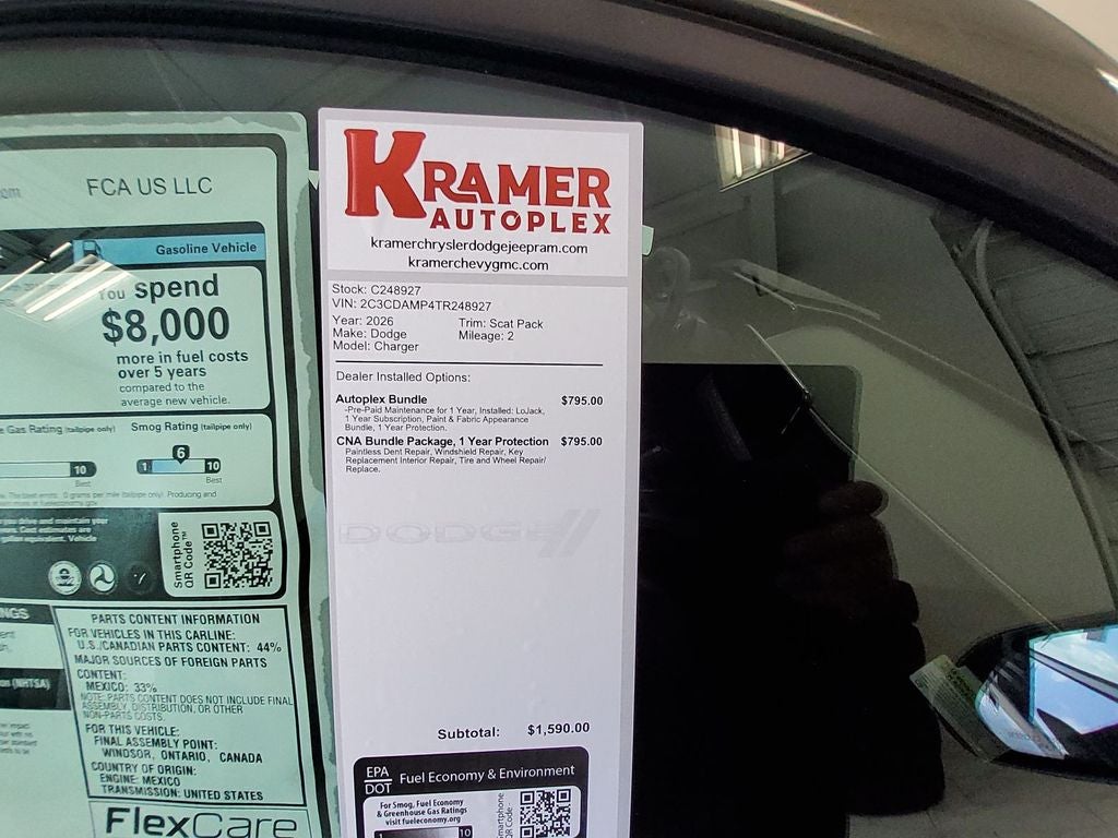 2026 Dodge Charger Scat Pack Plus