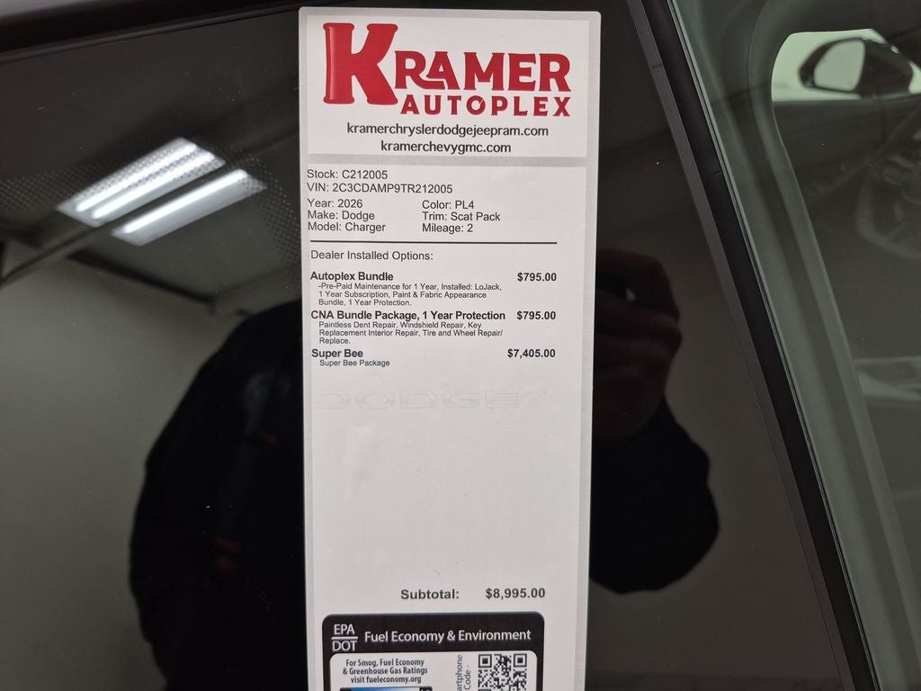 2026 Dodge Charger Scat Pack Plus