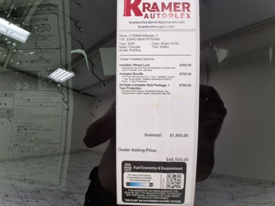 2026 Chrysler Pacifica Select