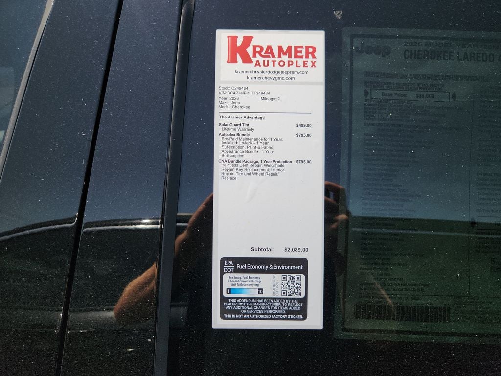 2026 Jeep Cherokee Laredo