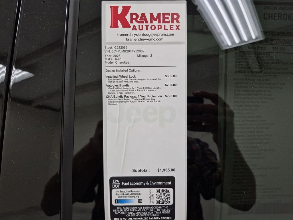 2026 Jeep Cherokee Laredo