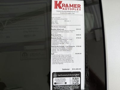 2026 RAM Ram 2500 Tradesman