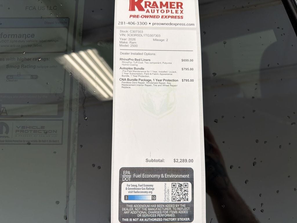 2026 RAM Ram 2500 Lone Star