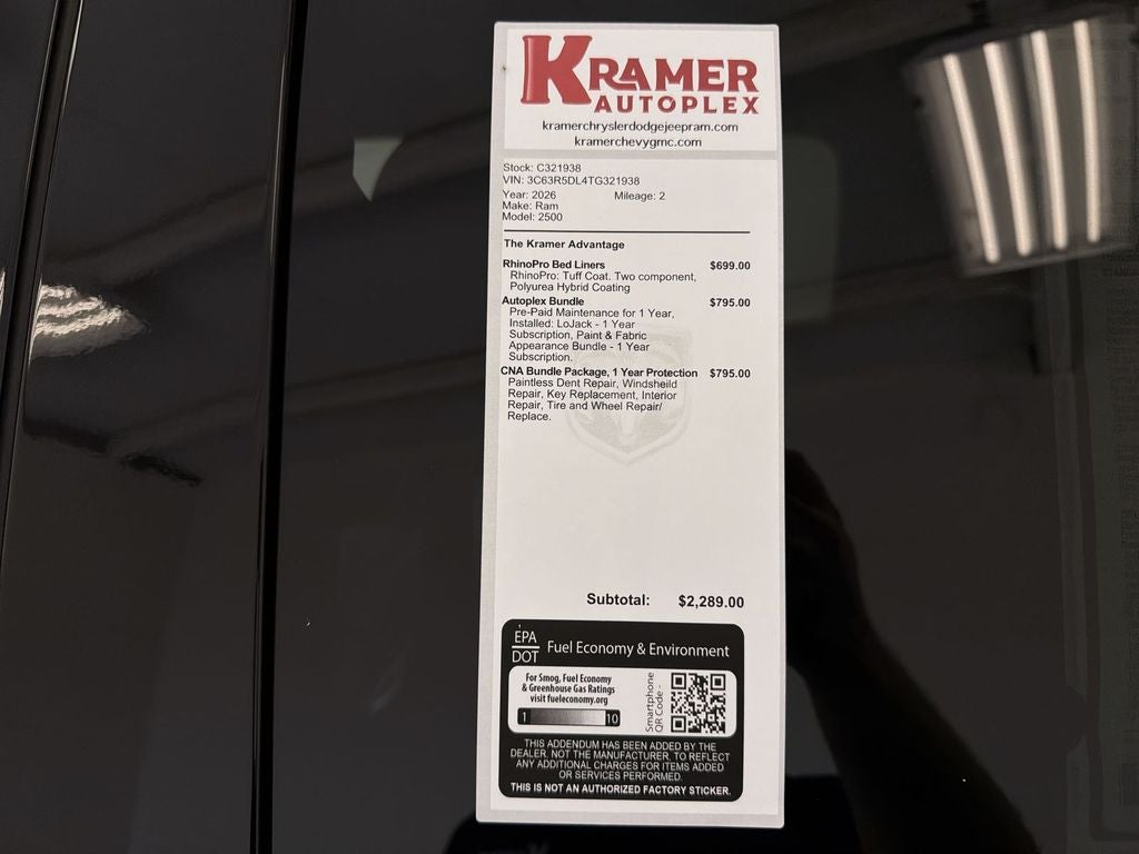 2026 RAM Ram 2500 Lone Star