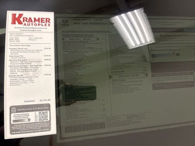 2026 RAM Ram 3500 Tradesman
