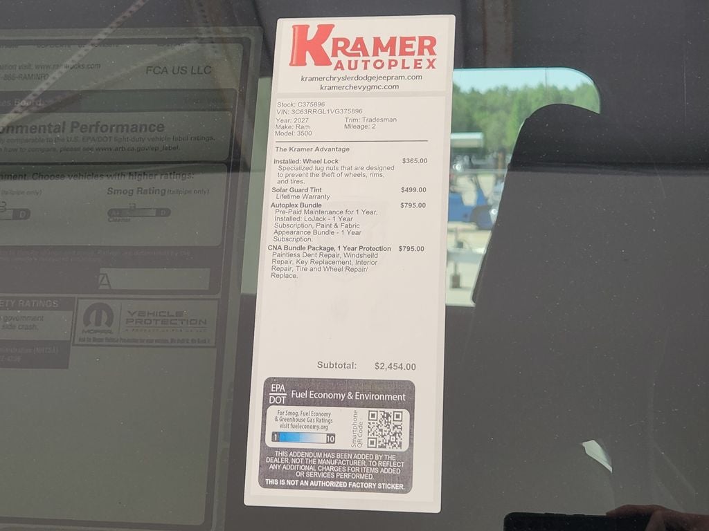 2027 RAM Ram 3500 Tradesman