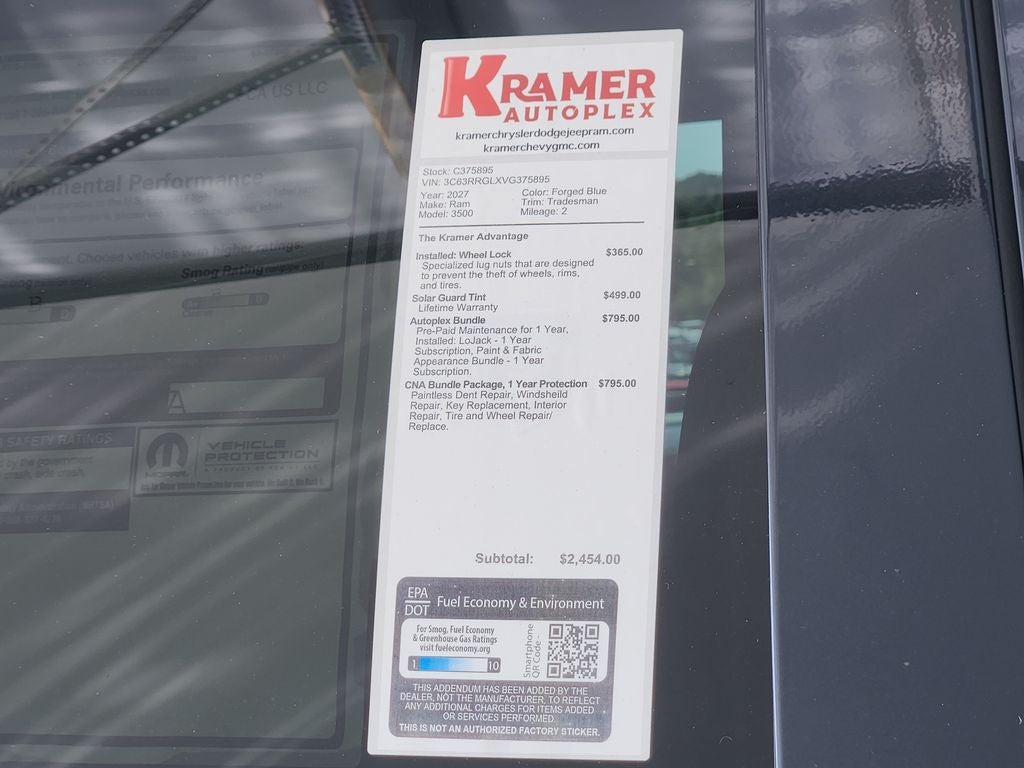 2027 RAM Ram 3500 Tradesman