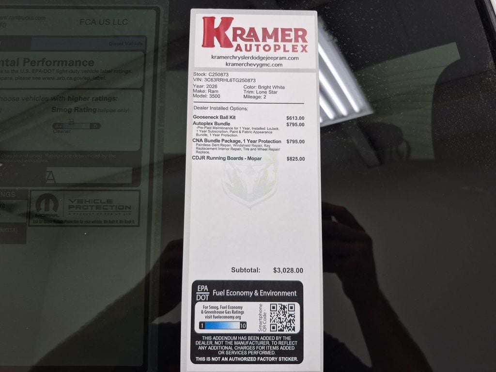 2026 RAM Ram 3500 Lone Star