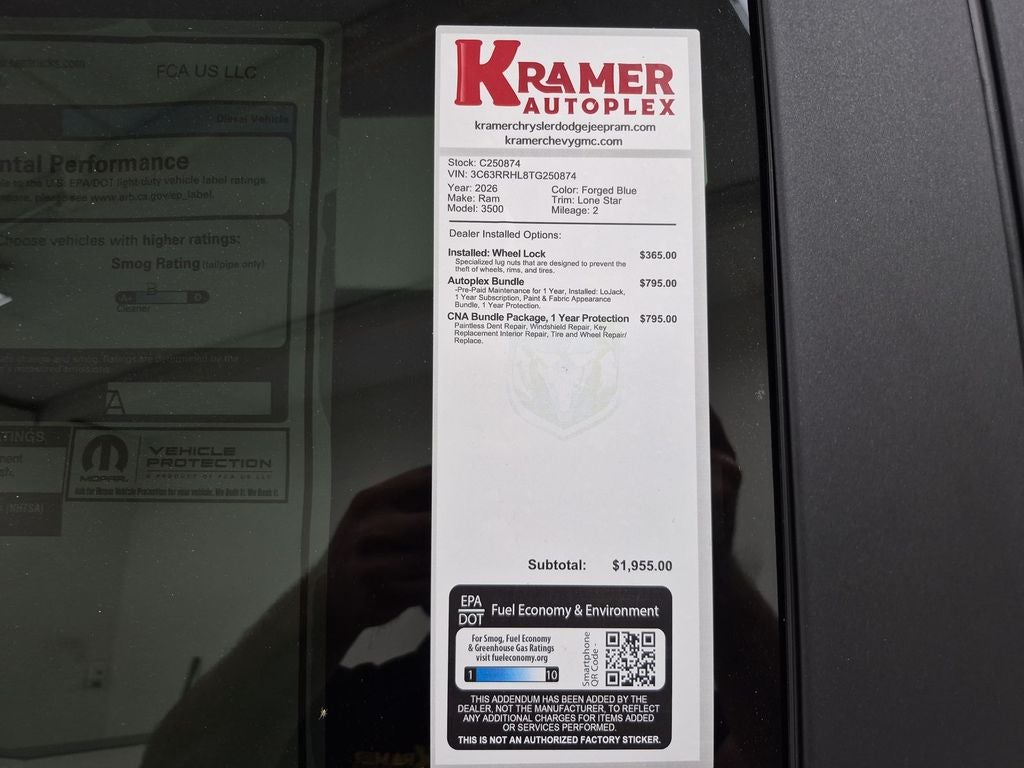 2026 RAM Ram 3500 Lone Star