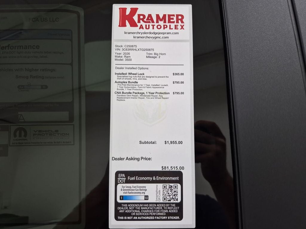 2026 RAM Ram 3500 Lone Star