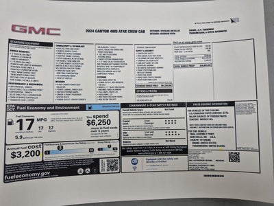 2024 GMC Canyon AT4X