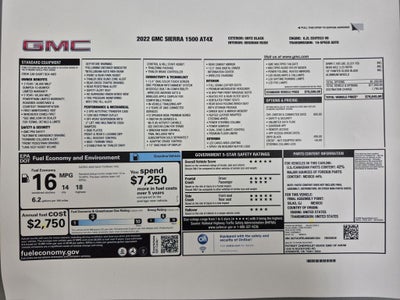 2022 GMC Sierra 1500 AT4X