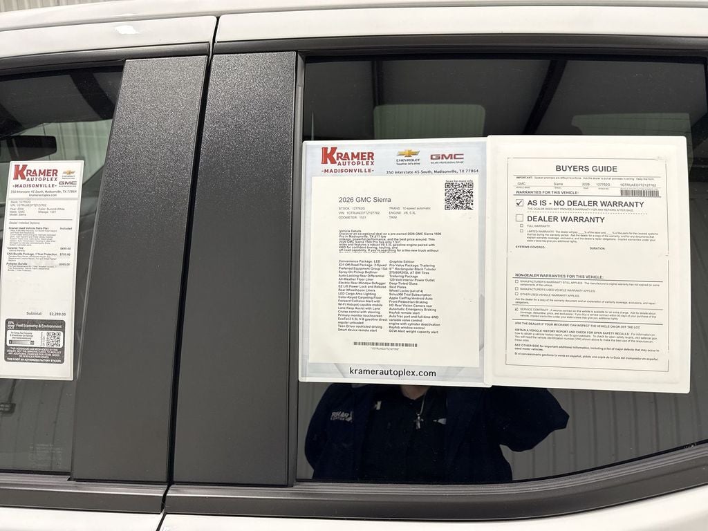 2026 GMC Sierra 1500 Pro