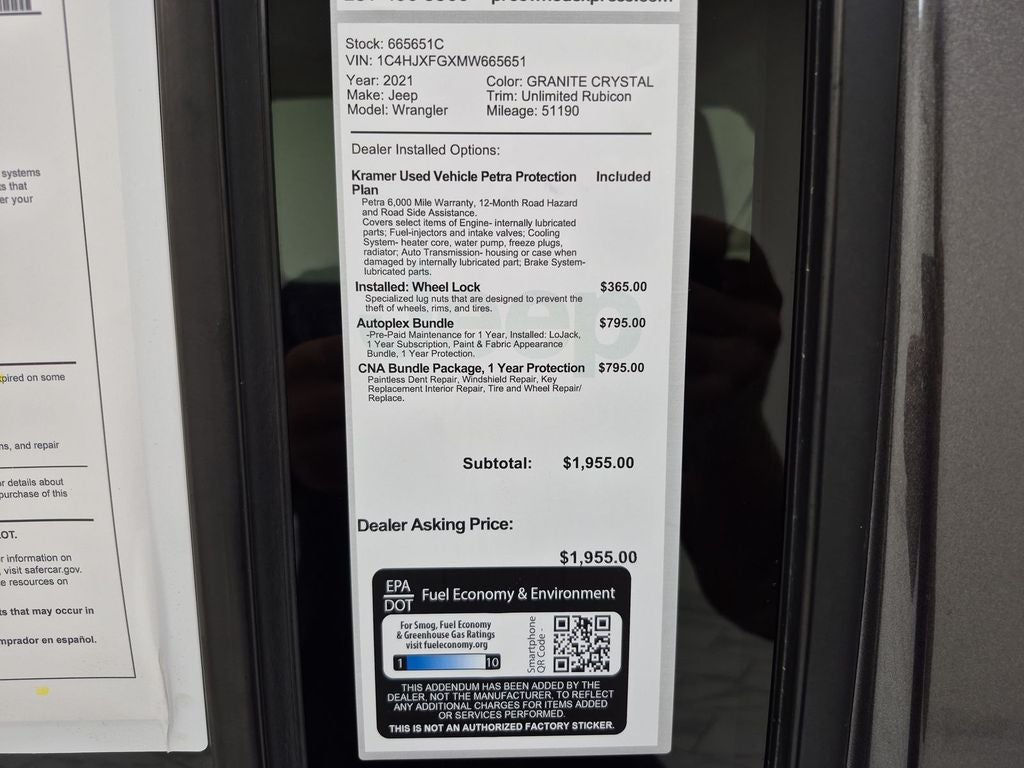 2021 Jeep Wrangler Unlimited Rubicon