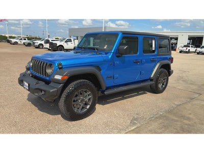2026 Jeep Wrangler WRANGLER 4-DOOR SPORT S