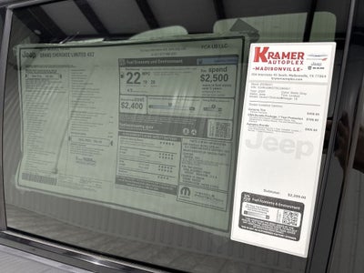 2025 Jeep Grand Cherokee GRAND CHEROKEE LIMITED 4X2