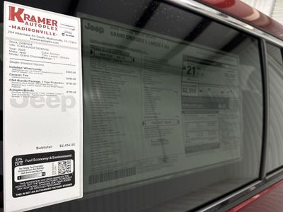 2026 Jeep Grand Cherokee GRAND CHEROKEE L LAREDO X 4X4