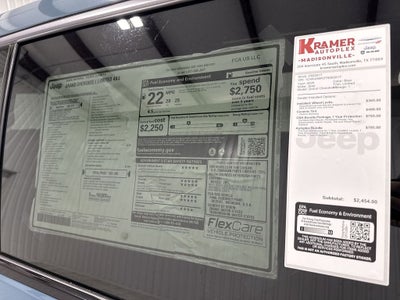 2026 Jeep Grand Cherokee GRAND CHEROKEE L LIMITED 4X4