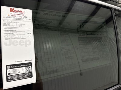 2026 Jeep Grand Wagoneer Base