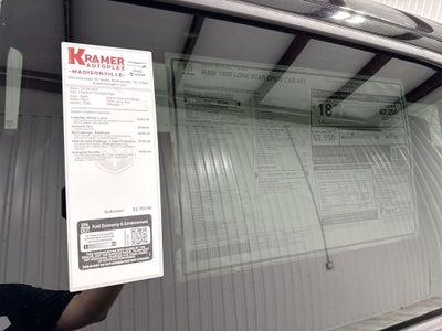 2026 RAM Ram 1500 RAM 1500 LONE STAR CREW CAB 4X4 5'7' BOX