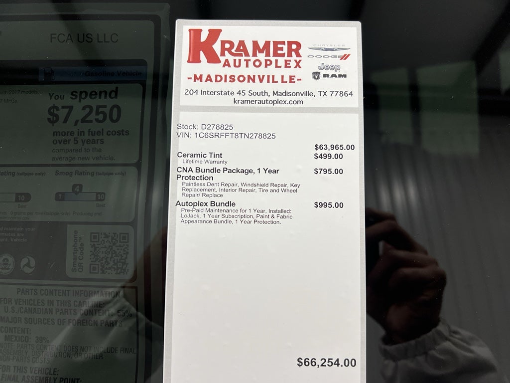 2026 RAM Ram 1500 RAM 1500 LONE STAR CREW CAB 4X4 5'7' BOX