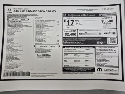 2022 RAM 1500 Laramie