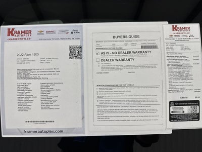 2022 RAM Ram 1500 Laramie