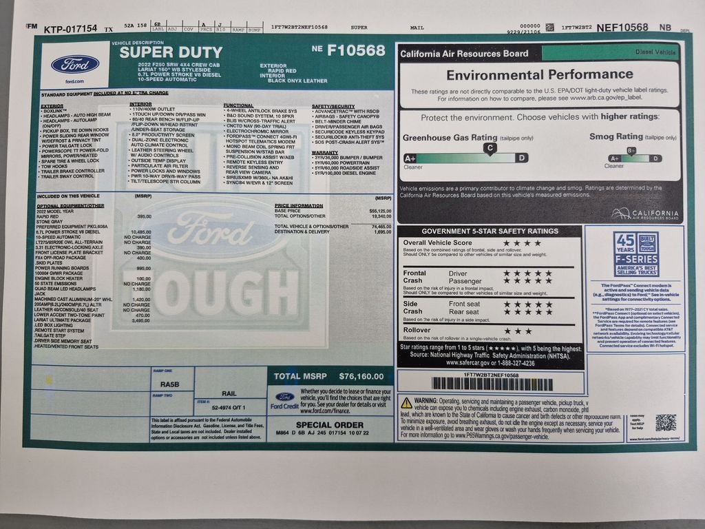 2022 Ford F-250 LARIAT