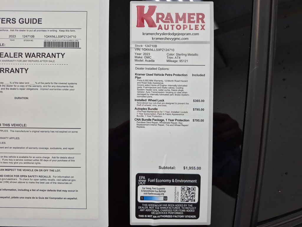 2023 GMC Acadia AWD AT4