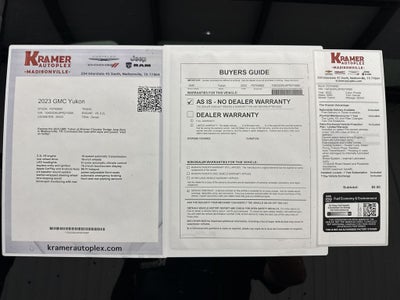 2023 GMC Yukon 4WD Denali