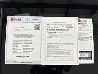 2022 GMC Sierra 2500HD 4WD Crew Cab Standard Bed AT4