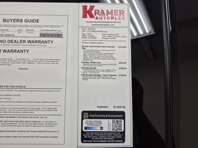 2023 Cadillac Escalade 2WD Premium Luxury