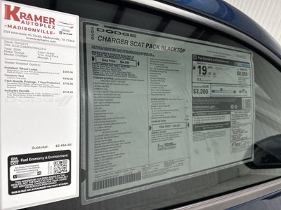 2026 Dodge Charger CHARGER SCAT PACK 2-DOOR AWD