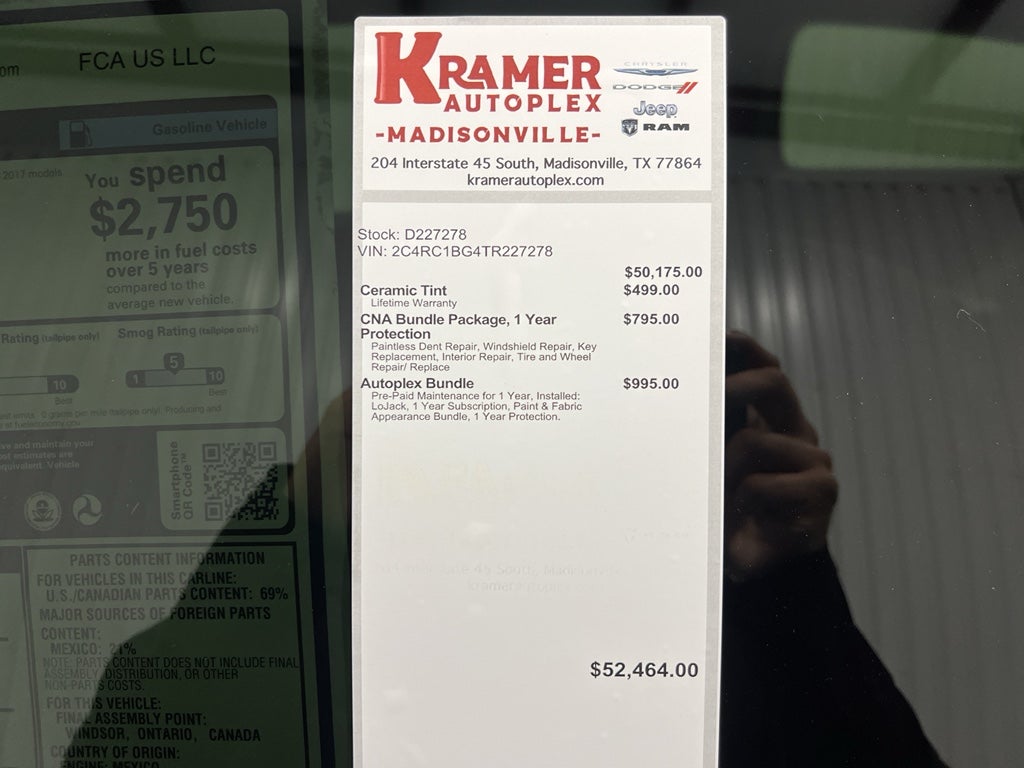 2026 Chrysler Pacifica PACIFICA SELECT