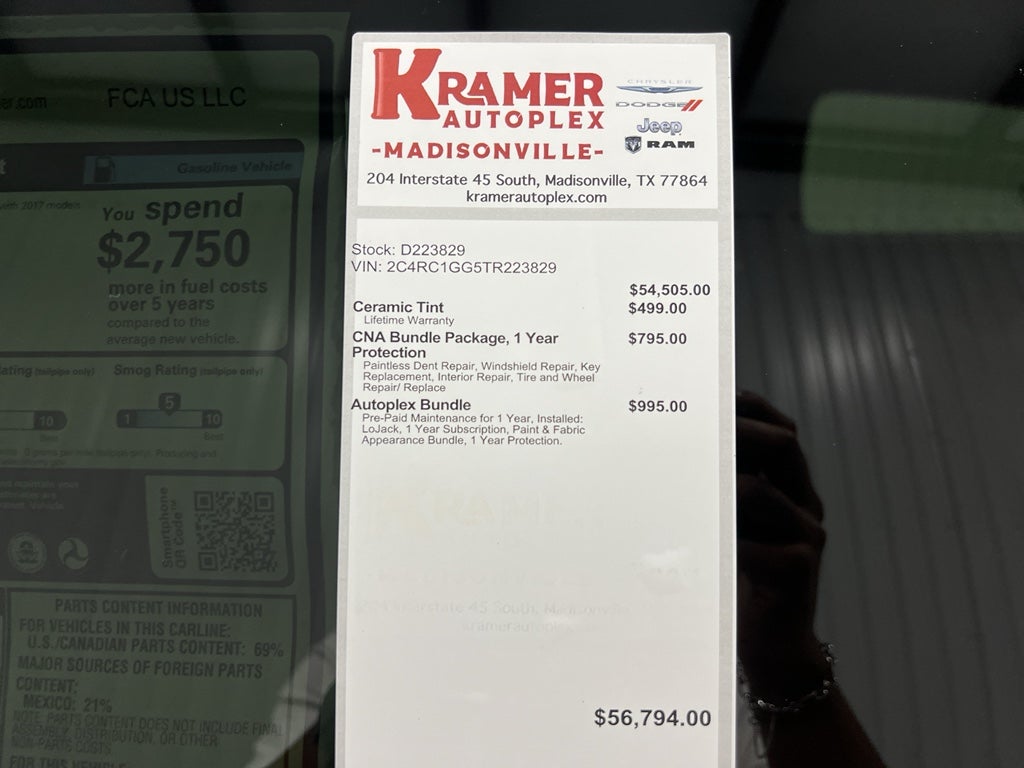 2026 Chrysler Pacifica PACIFICA LIMITED