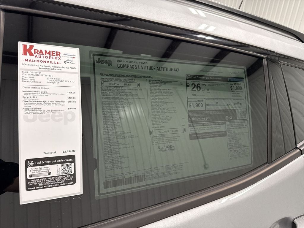 2026 Jeep Compass Latitude