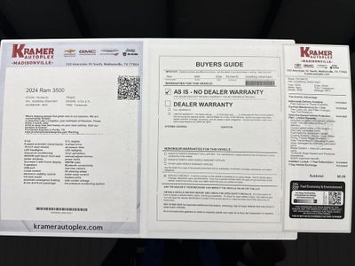 2024 RAM Ram 3500 Tradesman