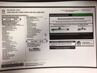 2024 RAM 3500 Big Horn