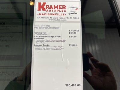 2026 RAM Ram 2500 RAM 2500 LONE STAR CREW CAB 4X4 6'4' BOX