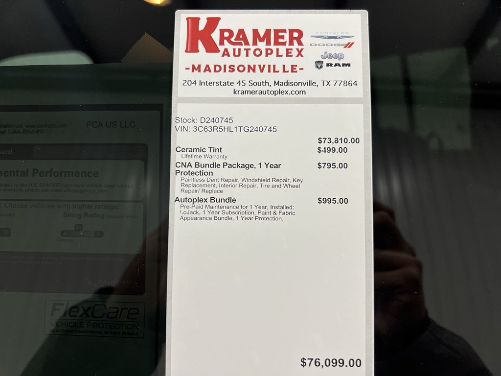 2026 RAM Ram 2500 RAM 2500 TRADESMAN CREW CAB 4X4 8' BOX