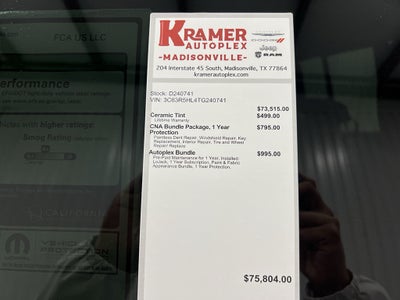 2026 RAM Ram 2500 RAM 2500 TRADESMAN CREW CAB 4X4 8' BOX