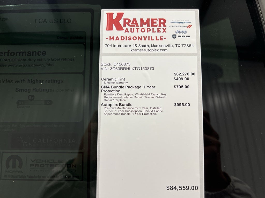 2026 RAM Ram 3500 RAM 3500 BIG HORN CREW CAB 4X4 8' BOX