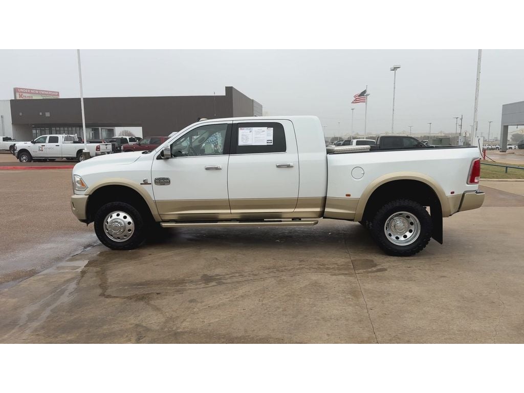 2017 RAM 3500 Laramie Longhorn Mega Cab 4x4 6'4' Box