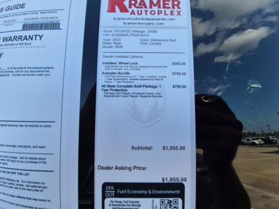 2023 RAM 3500 Limited Mega Cab 4x4 6'4' Box