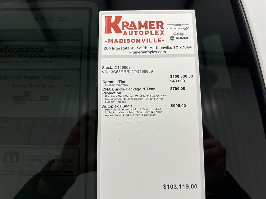 2026 RAM Ram 3500 RAM 3500 LIMITED LONGHORN CREW CAB 4X4 8' BOX