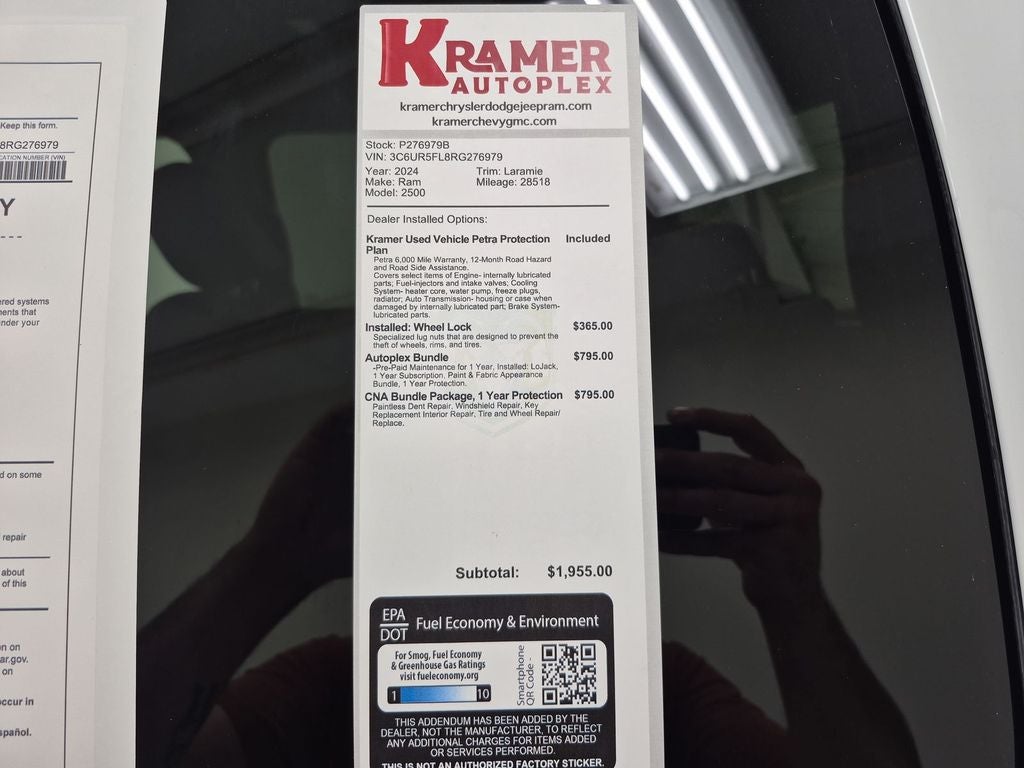 2024 RAM 2500 Laramie Crew Cab 4x4 6'4' Box