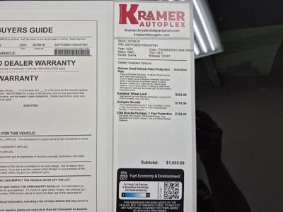 2024 GMC Sierra 1500 4WD Crew Cab Short Box SLE